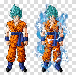 Dragon Ball Multiverse Icon Folder, Goku vs Uub transparent