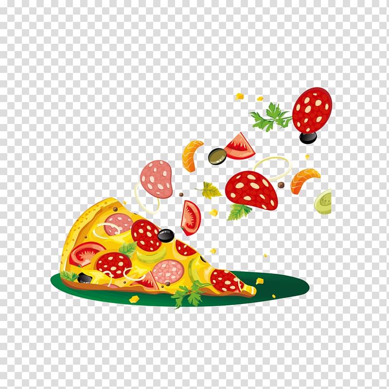 Pizza Fruit, Creative Creative Pizza transparent background PNG clipart