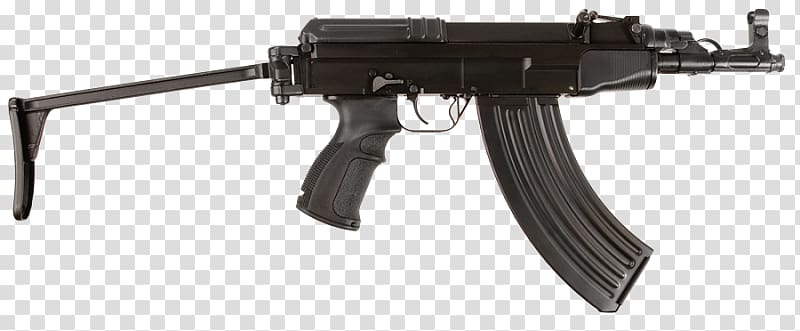 vz. 58 7.62×39mm 7.62 mm caliber AK-47 Firearm, ak 47 transparent background PNG clipart