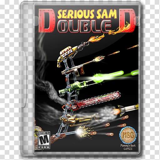 Serious Sam Double D card, pc game, Serious Sam Double D transparent background PNG clipart