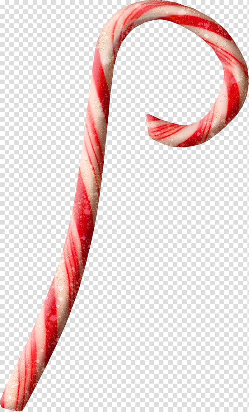 Candy cane Scrapbooking Christmas, actively scraping transparent background PNG clipart