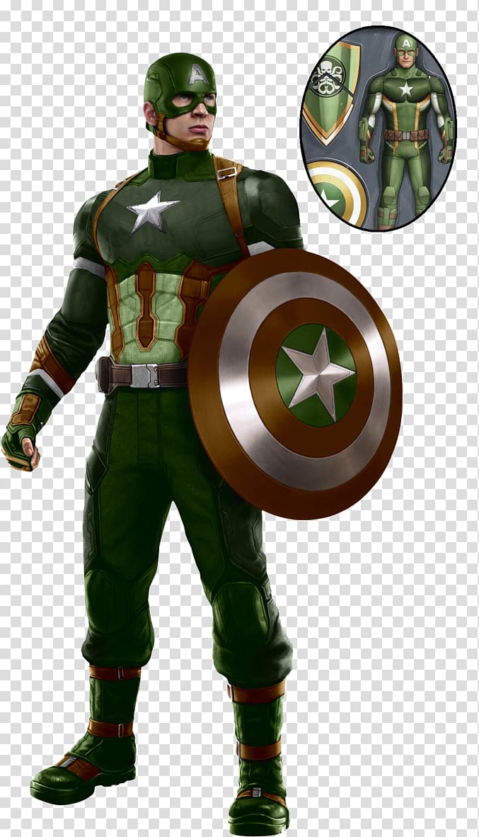 Captain America Falcon Hulk Marvel Cinematic Universe Avengers, CAPTAIN AMERICA CHIBI transparent background PNG clipart