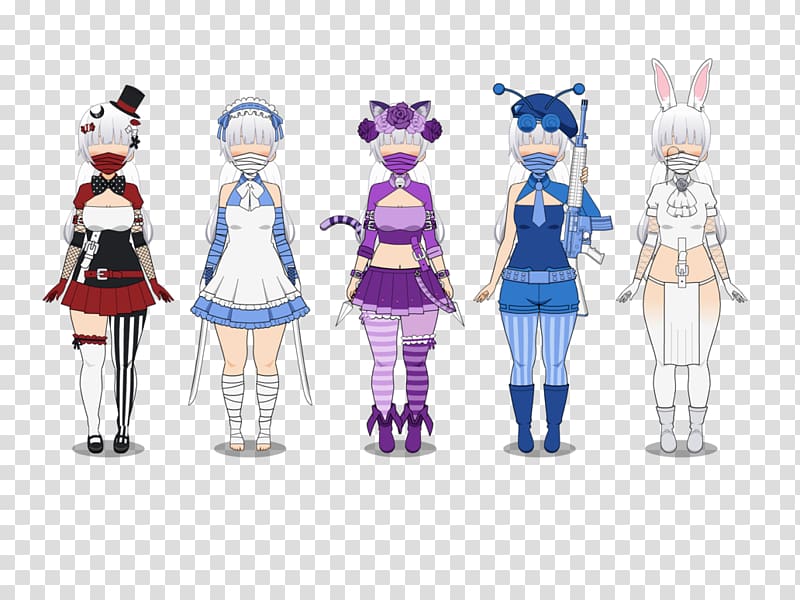 Figurine Costume design Character Doll, Alice In Wonderland Dress transparent background PNG clipart