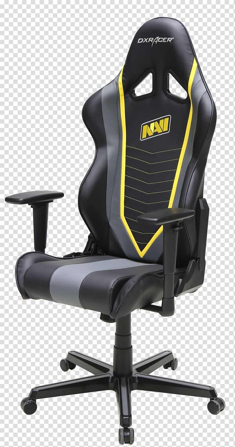 DXRacer Gaming chair Office & Desk Chairs Video game, chair transparent background PNG clipart