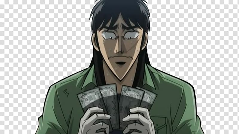 Anime Kaiji Gambling Manga Game, Anime transparent background PNG clipart
