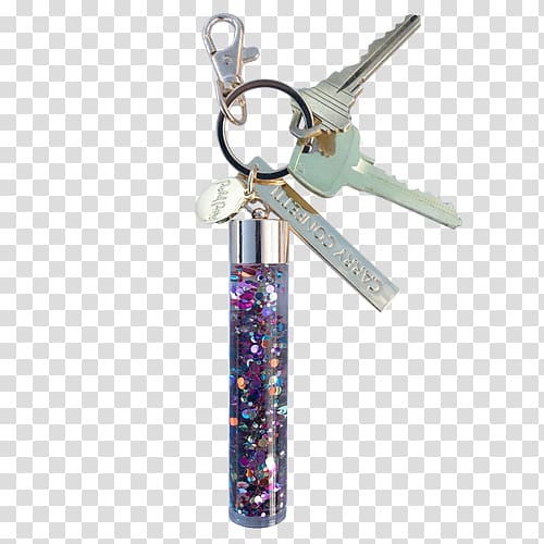 Charms & Pendants Confetti Party Key Chains Bag, carrying a gift transparent background PNG clipart