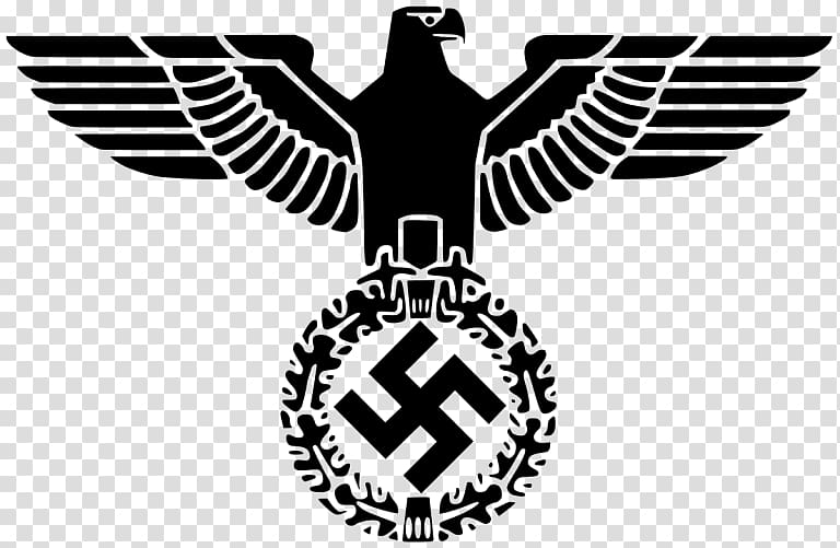 Nazi Germany German Empire Nazi Party Reichsadler, eagle transparent background PNG clipart