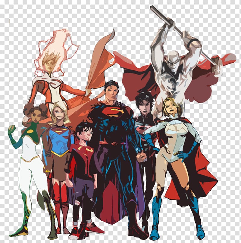 Superman Supergirl Lana Lang Power Girl Superwoman, dc comics transparent background PNG clipart