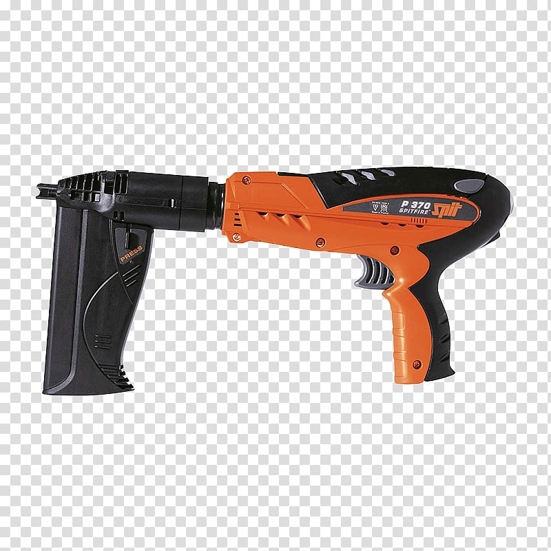 Nail gun Powder-actuated tool Fastener Paslode, Nail transparent background PNG clipart