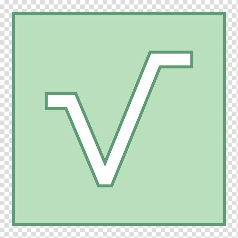 Symbol Square root of 2 Computer Icons, square transparent background PNG clipart