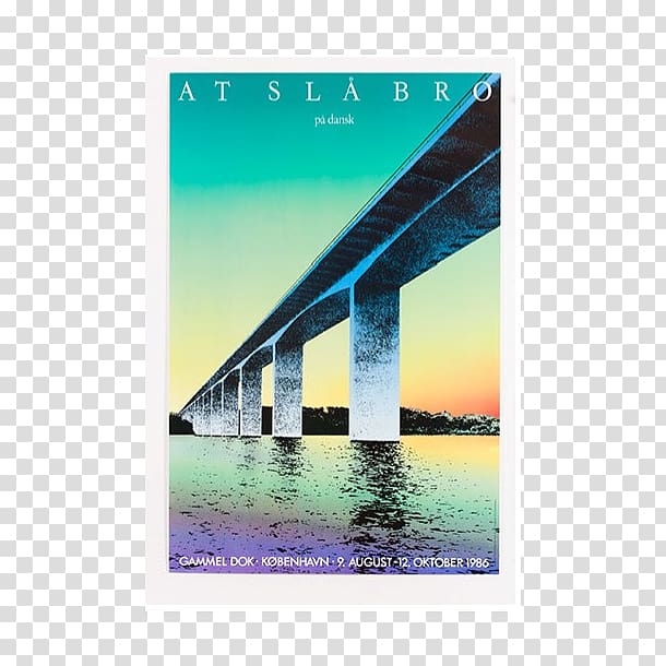 Poster Bridge–tunnel Rectangle, H Henriksen As transparent background PNG clipart