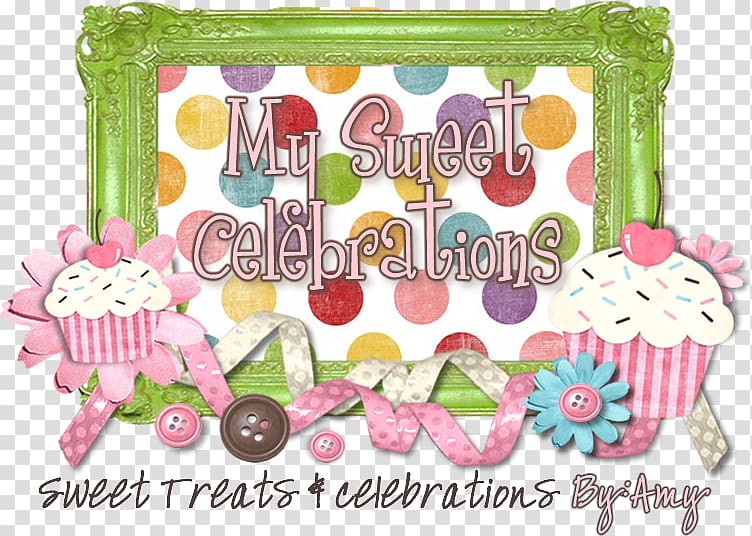 Cake decorating Toy Pink M Font, kitty Party transparent background PNG clipart