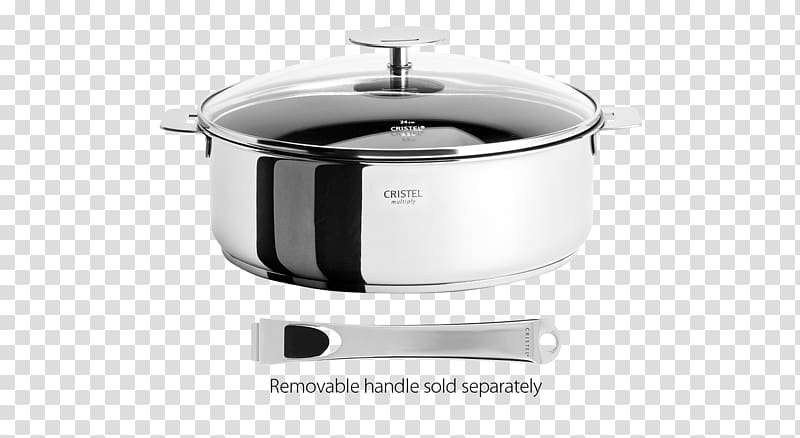 Slow Cookers Lid Pressure cooking Non-stick surface Frying pan, frying pan transparent background PNG clipart