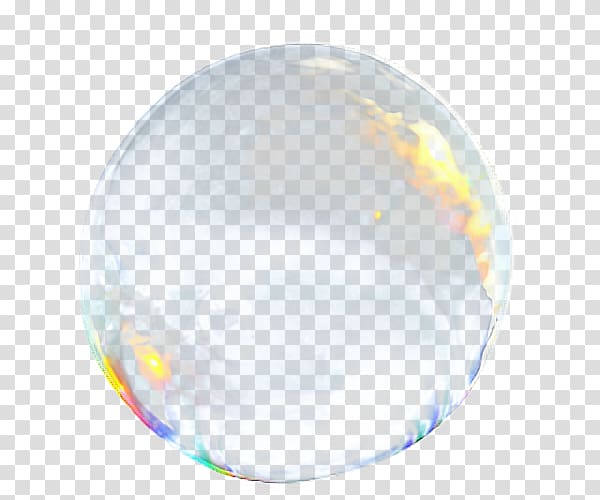 Soap bubble Speech balloon, Bubble gold transparent background PNG clipart