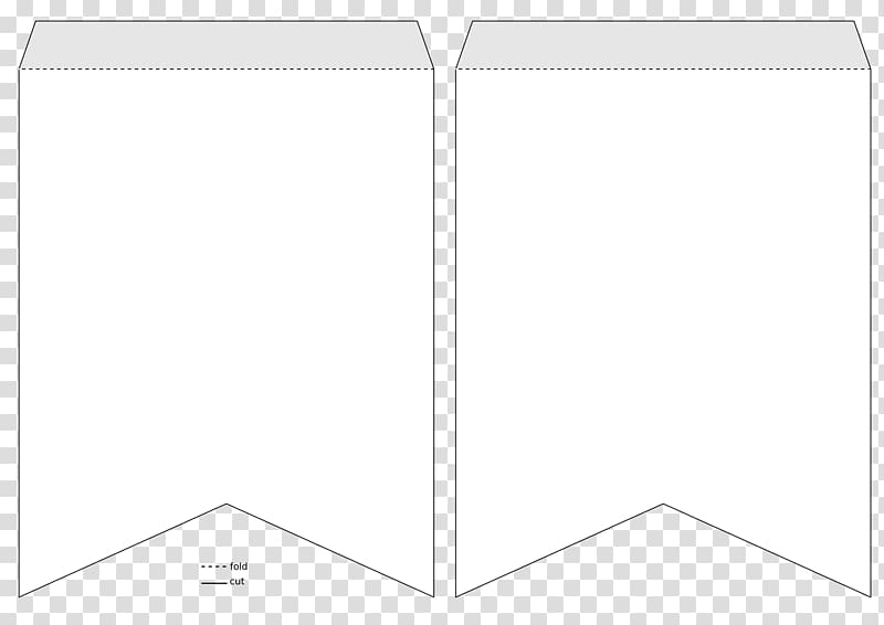 Paper Rectangle Square, pennant transparent background PNG clipart
