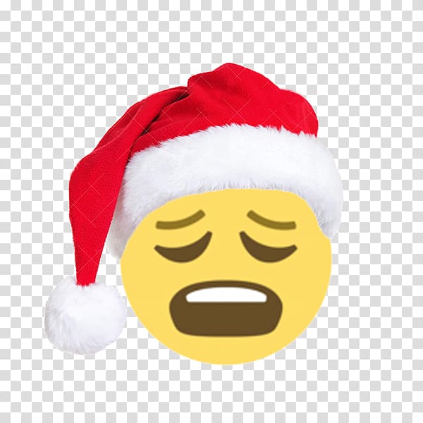 World Emoji Day Smiley Santa Claus Text messaging, Emoji transparent background PNG clipart