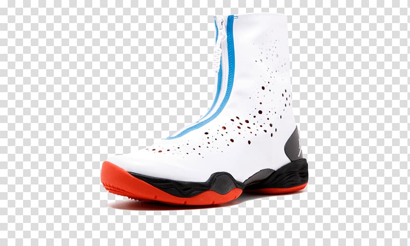 Air Jordan Shoe White Sportswear Retro style, russel westbrook transparent background PNG clipart