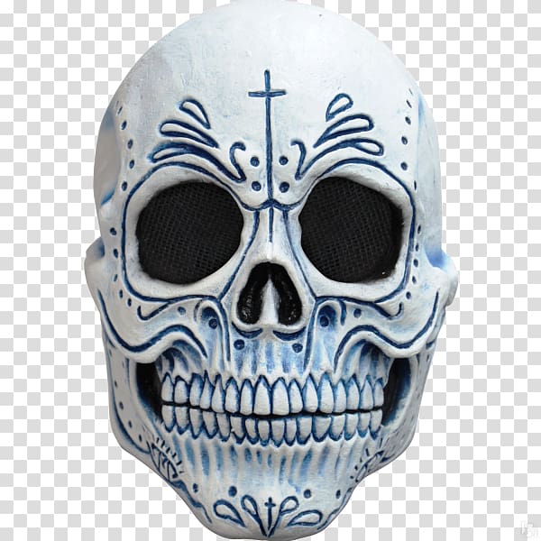 La Calavera Catrina Mexican mask-folk art Day of the Dead, mask transparent background PNG clipart