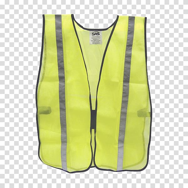 Gilets High-visibility clothing Personal protective equipment Safety orange, safety vest transparent background PNG clipart