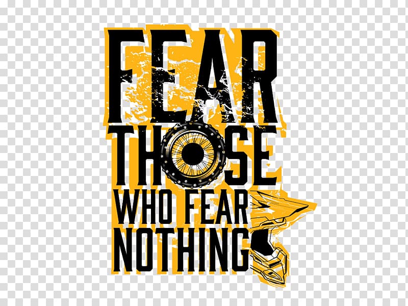 fear those who fear nothing text, Motorcycle Logo Motocross, Ultimate Motocross logo transparent background PNG clipart