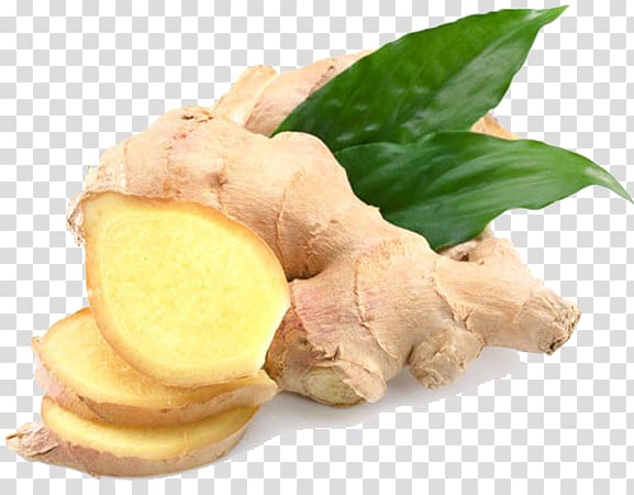 ginger, Ginger tea Health Medicine Medicinal plants, Nice ginger slice transparent background PNG clipart
