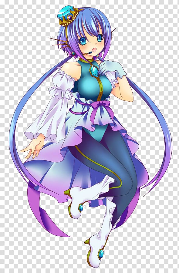 Vocaloid Aoki Lapis Anime Hatsune Miku, Anime transparent background PNG clipart