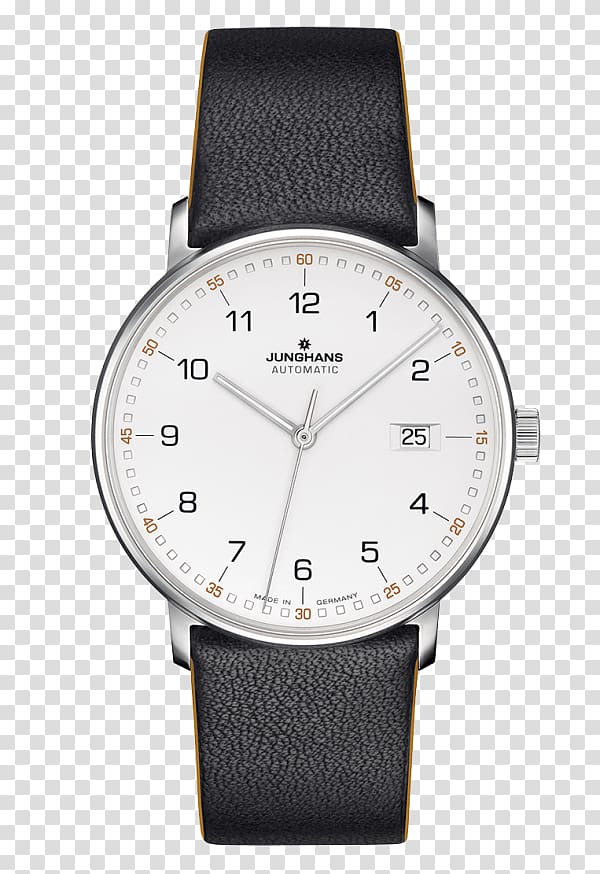 Junghans Automatic watch Strap Movement, watch advertisement transparent background PNG clipart
