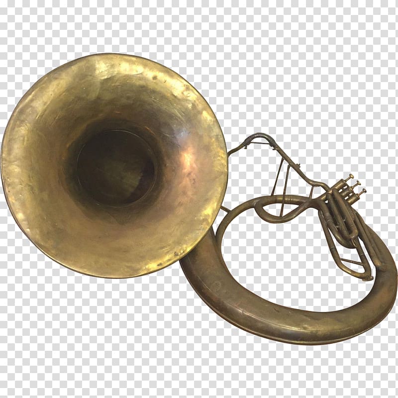 Brass Instruments Musical Instruments Tuba Sousaphone Euphonium, Brass transparent background PNG clipart