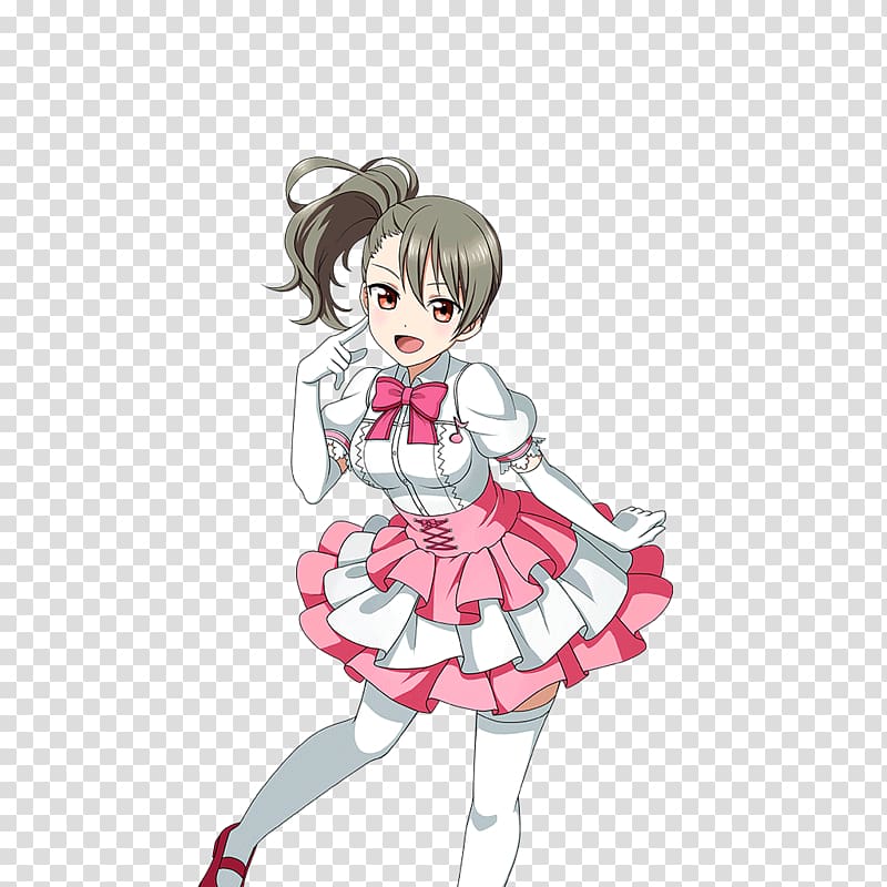 Shizuku Love Live! School Idol Festival Blog Anime, takeout order card transparent background PNG clipart