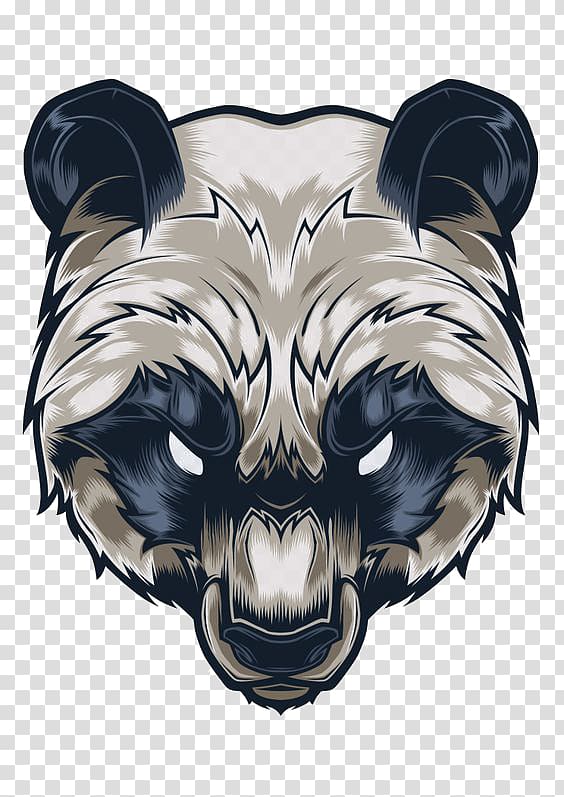 bear head transparent background PNG clipart