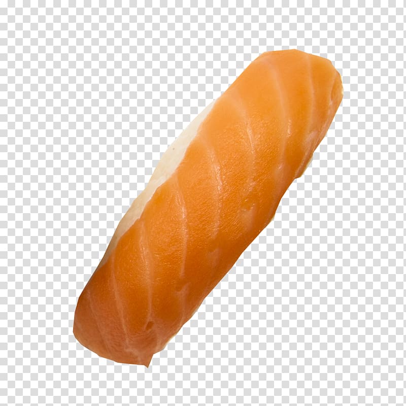 Lox Smoked salmon 09777 Fish slice, bread roll transparent background PNG clipart