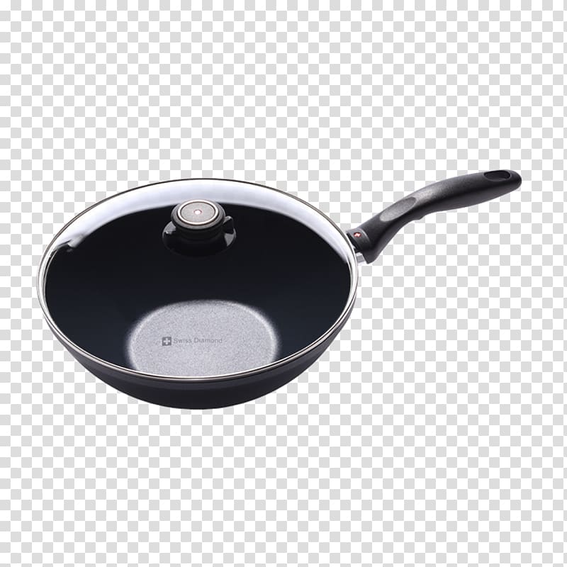 Wok Non Stick Surface Swiss Diamond International Frying Pan