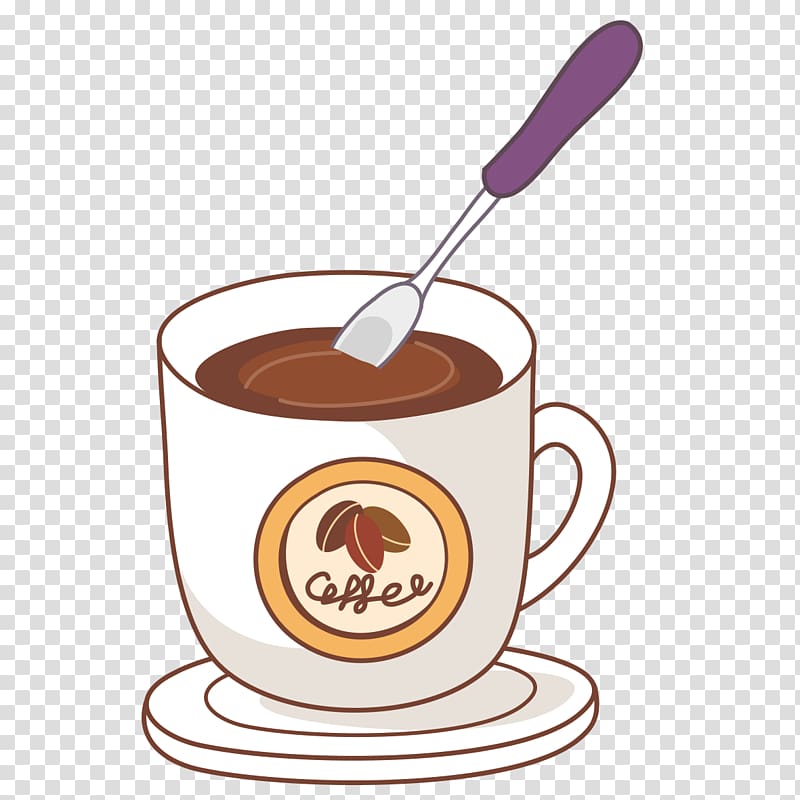Coffee Tea Illustration, Cartoon coffee tea transparent background PNG clipart