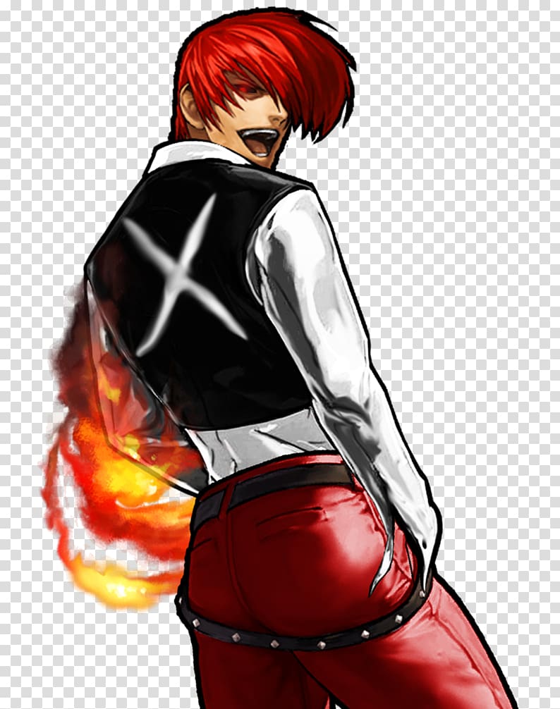 Iori Yagami The King of Fighters '95 Kyo Kusanagi The King of Fighters '98 The King of Fighters XIII, iori transparent background PNG clipart