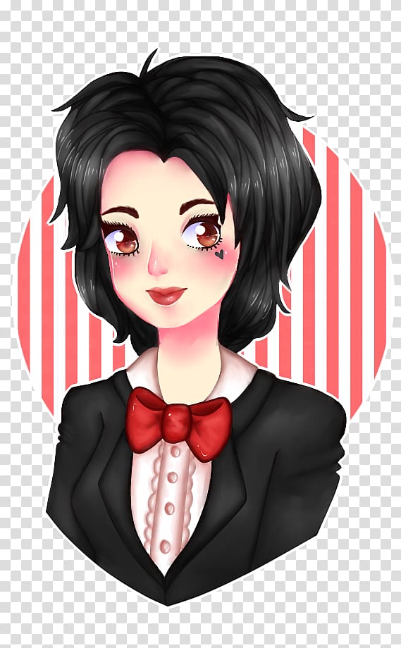 Black hair Mangaka Brown hair Cartoon, marina and the diamonds transparent background PNG clipart