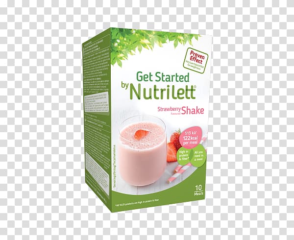 Milkshake Smoothie Strawberry Nutrilett Lcd Shake Very-low-calorie diet, strawberry milkshake transparent background PNG clipart