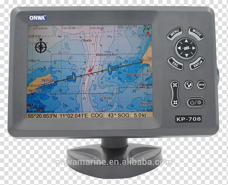 GPS Navigation Systems Lowrance Electronics Chartplotter Automatic identification system, plotter transparent background PNG clipart