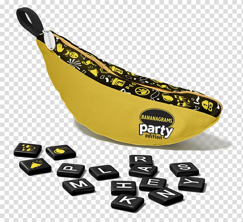 Scrabble Bananagrams Word game Party game Board game, Decade transparent background PNG clipart