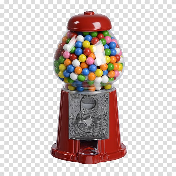 Chewing gum Gumball machine Bubble gum Candy, gumball machine transparent background PNG clipart