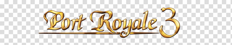 Port Royale 3: Pirates & Merchants Logo Brass Kalypso Media, Brass transparent background PNG clipart