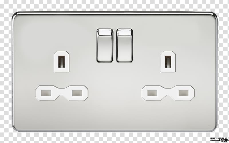 AC power plugs and sockets Battery charger Electrical Switches USB Network socket, brushed steel transparent background PNG clipart