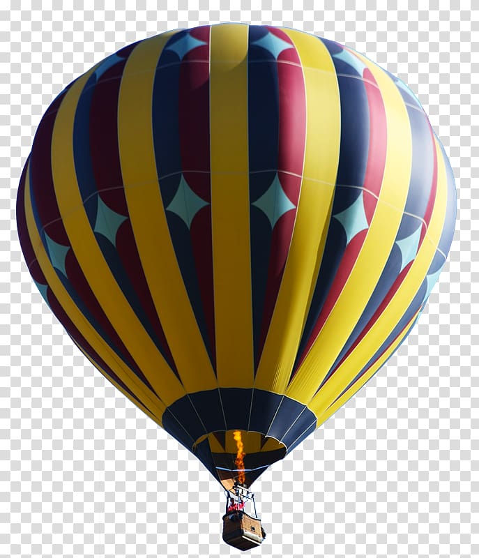 Hot air balloon Ballonnet, blue-hot-air-balloon transparent background PNG clipart