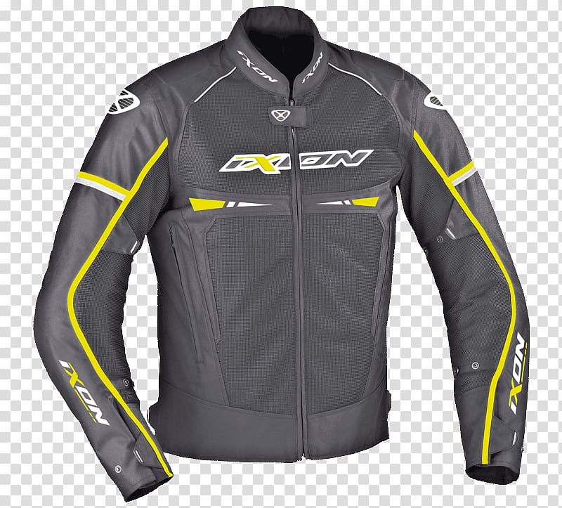 Ixon Pitrace Textile jacket Perfecto motorcycle jacket Leather jacket, jacket transparent background PNG clipart