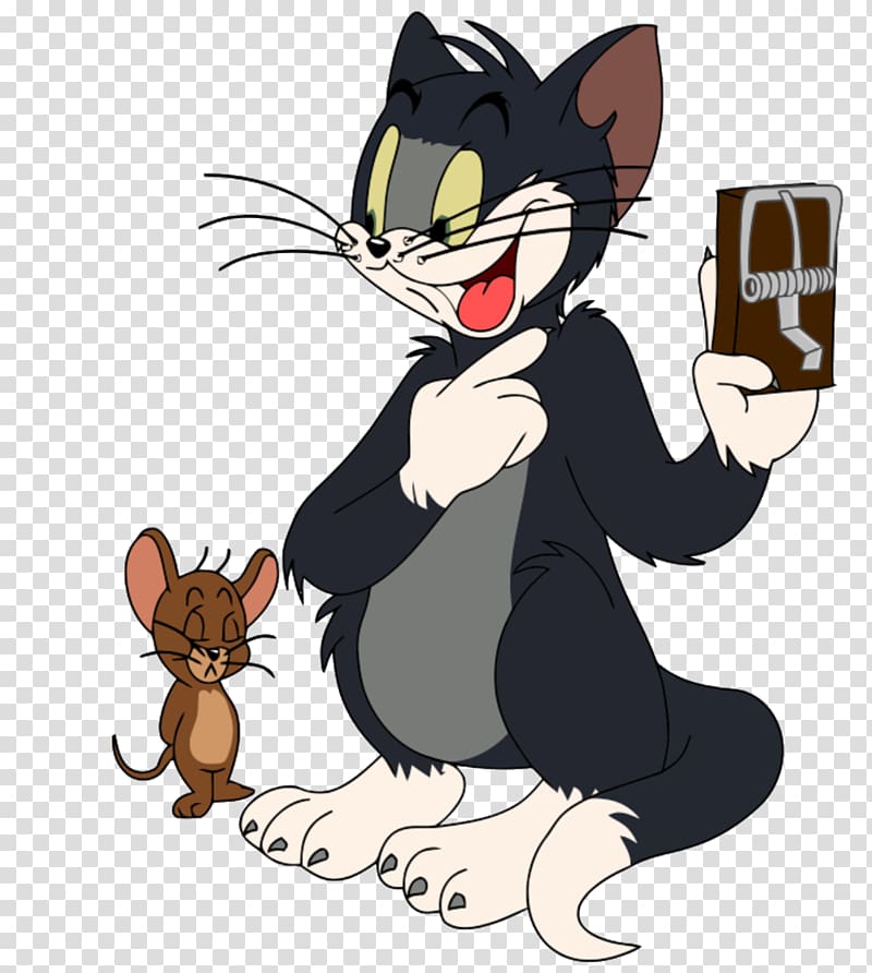 Tom Cat Jerry Mouse Nibbles Tom and Jerry Whiskers, Tom and Jerry transparent background PNG clipart