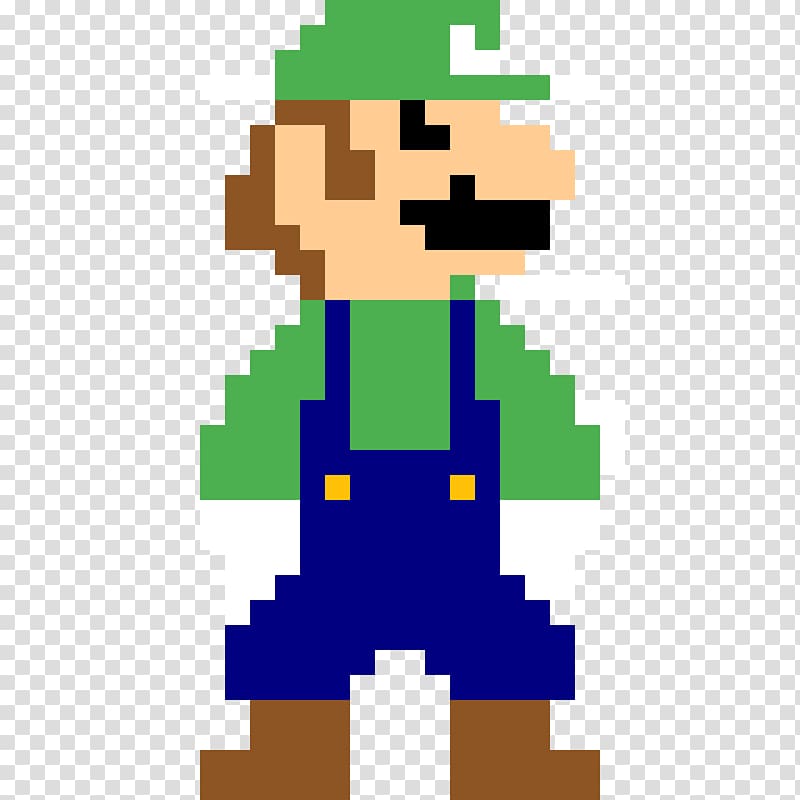 8 bit luigi