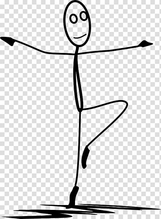 Stick figure Dance , ballet transparent background PNG clipart