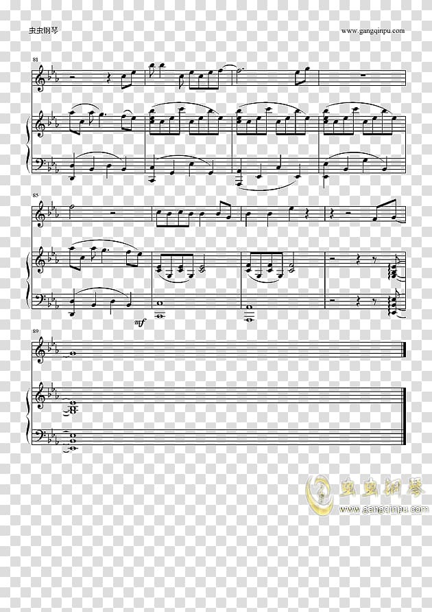 Sheet Music Song Piano You Satisfy My Soul, sheet music transparent background PNG clipart