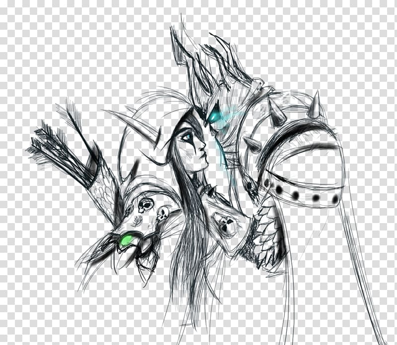 sylvanas windrunner and arthas