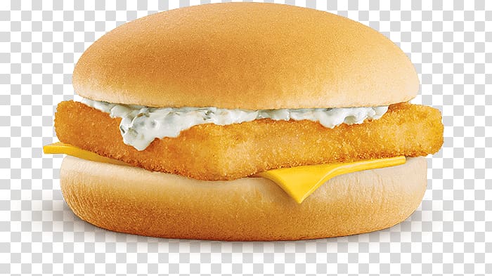 Filet-O-Fish Fast food Hamburger McDonald\'s Fillet, fish transparent background PNG clipart