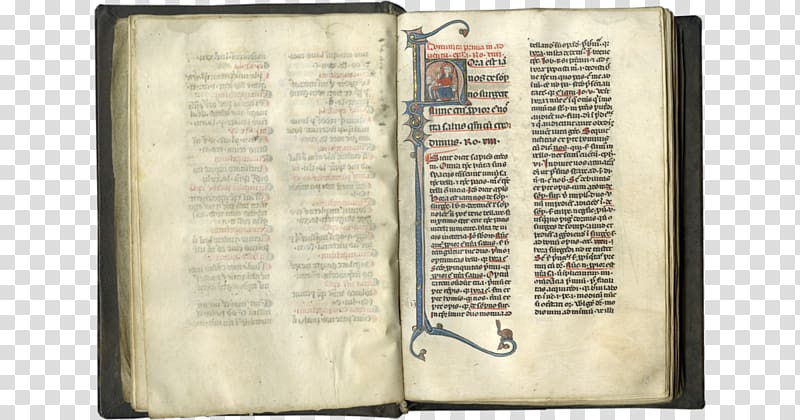 Paper Temporale Middle Ages Manuscript Book, Illuminated Manuscript transparent background PNG clipart
